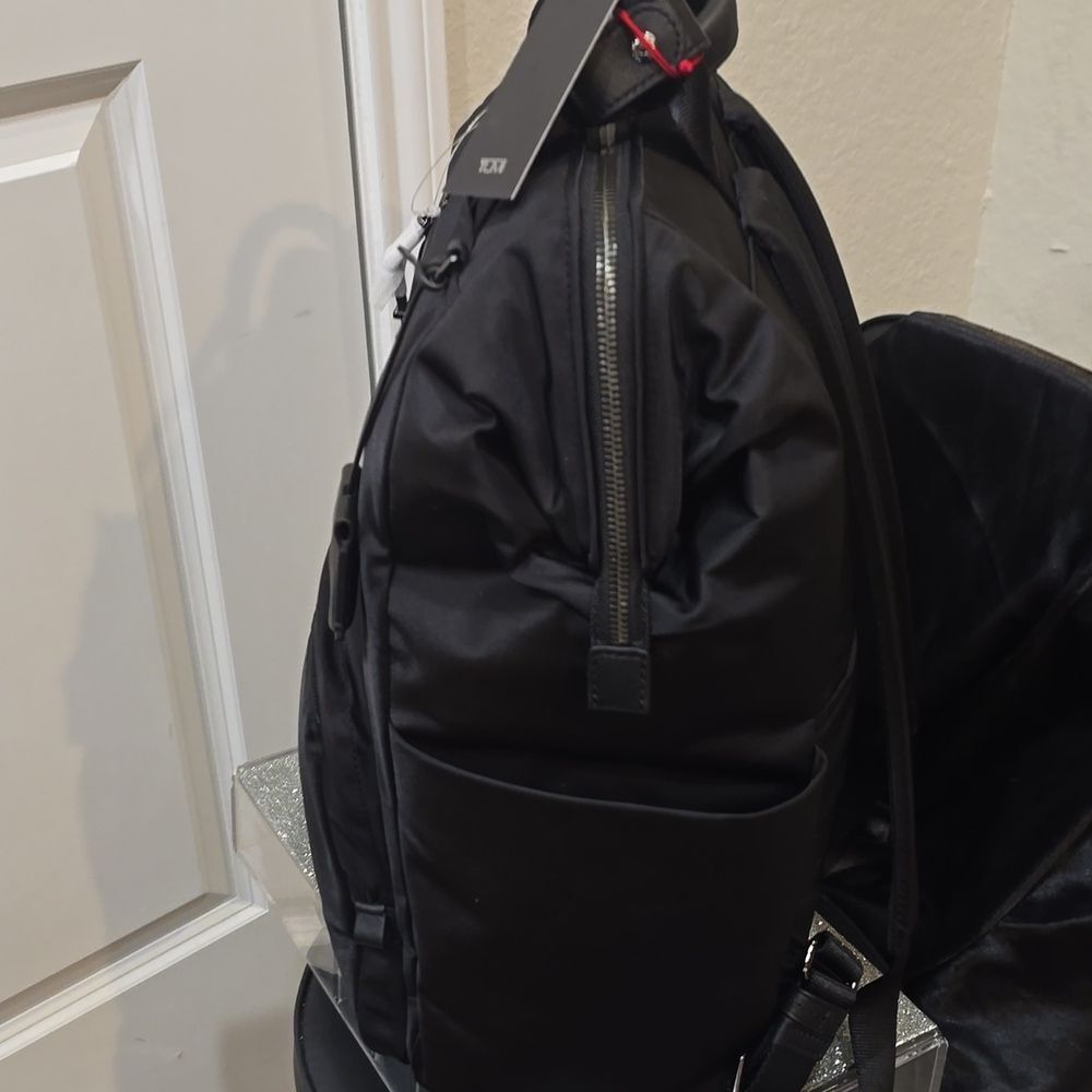 Tumi Irma Framed Backpack- Black - Picture 10 of 13